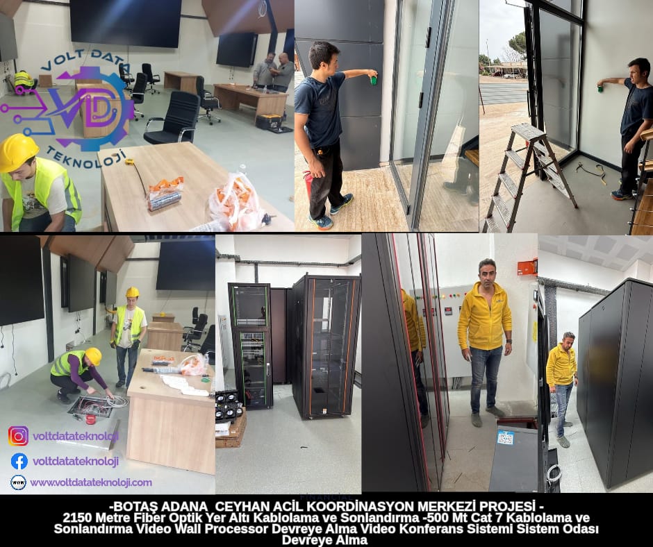 Botaş Adana Ceyhan Acil Koordinasyon Merkezi Projesi